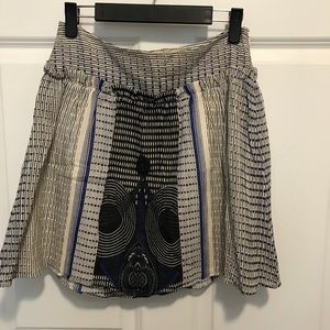Anthropologie edme & esyllte gauze mini skirt